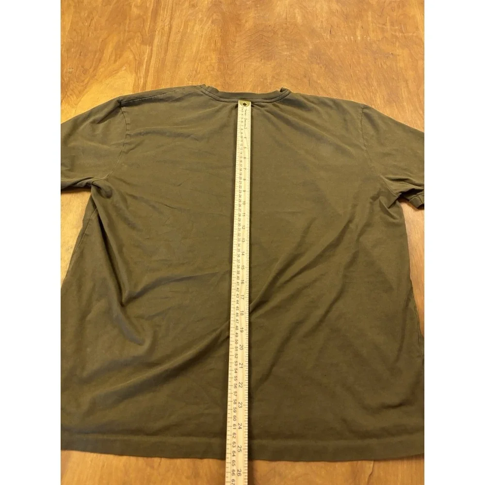 Polo‎ Ralph Lauren Men's L Pocket T Shirt Army Green Purple Pony